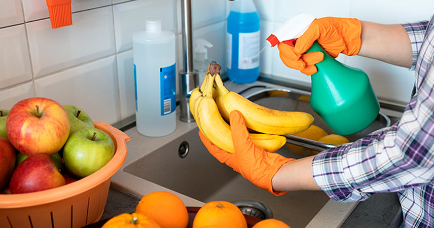desinfectar frutas con ozono